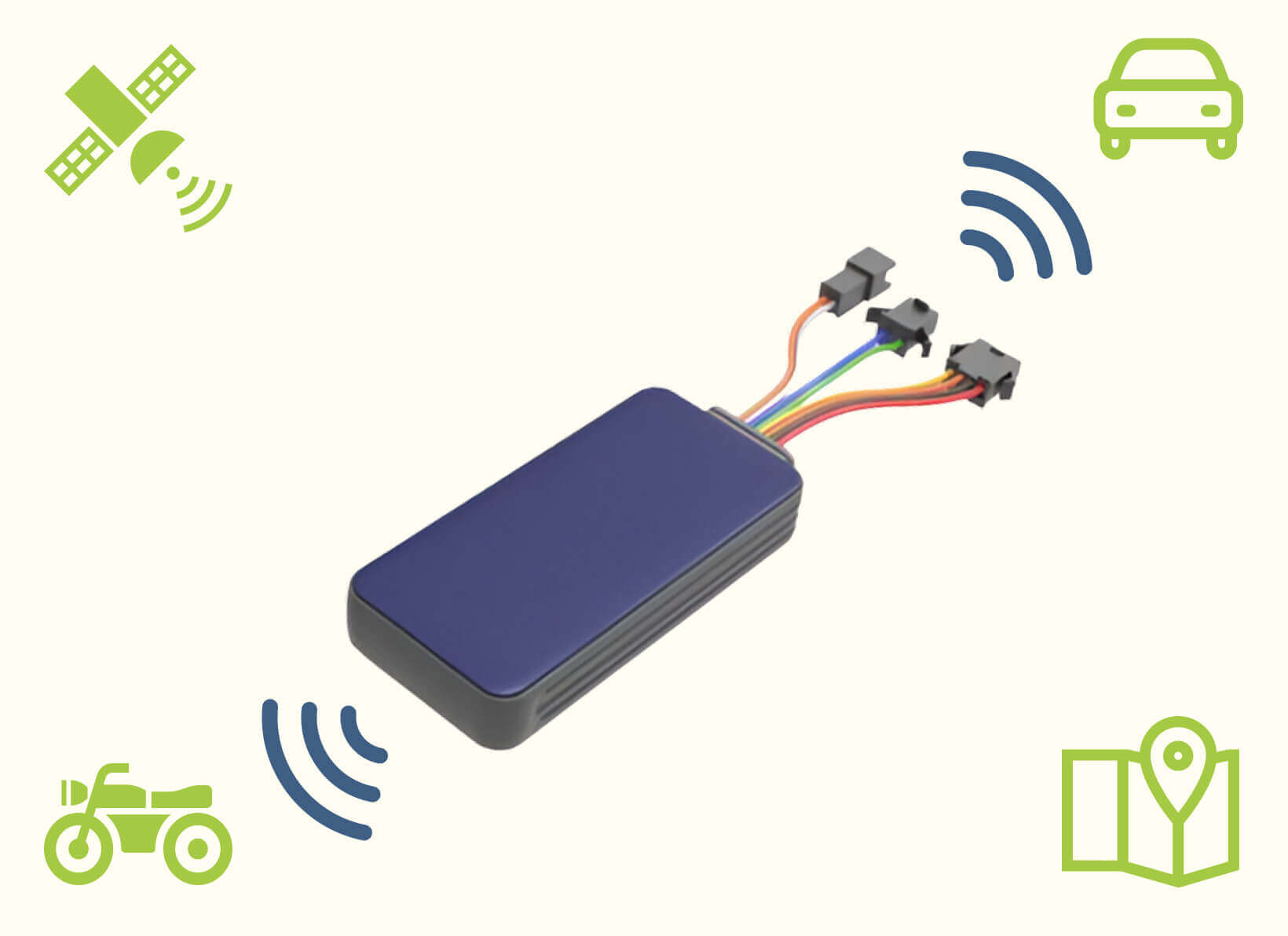 Advanced 8 wired GPS Tracker